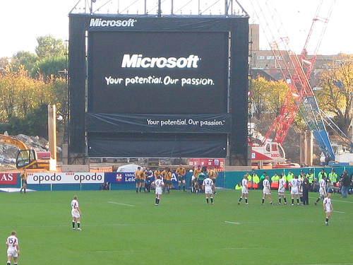 Microsoft and Rugby